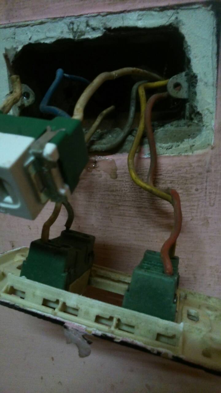 110V開關加裝插座電壓只有60