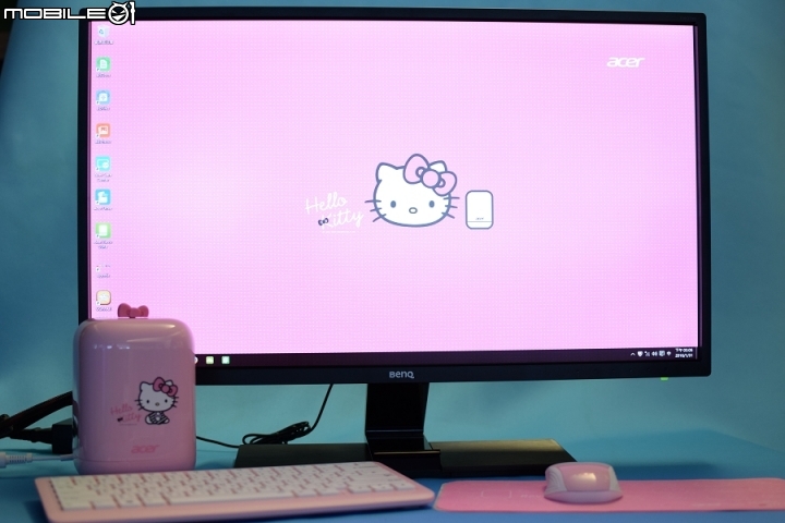 女友的情人節禮物 acer RL85 Hello Kitty限定版
