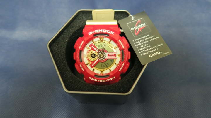 [開箱] CASIO G-SHOCK GPS+電波 & 鋼鐵人