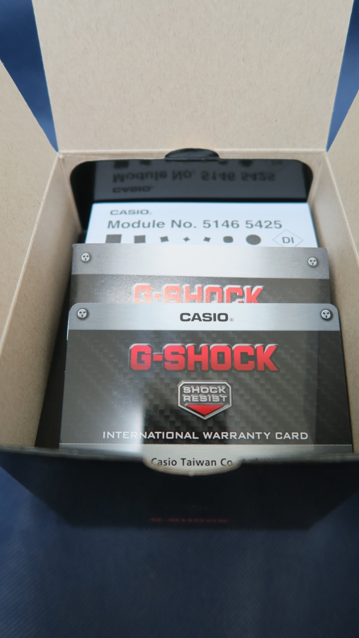 [開箱] CASIO G-SHOCK GPS+電波 & 鋼鐵人