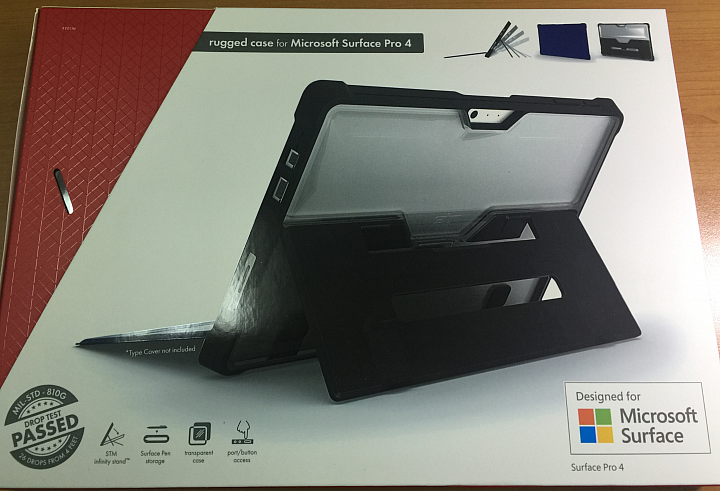 簡易開箱-- Surface Pro 4 防摔堅固型保護殼