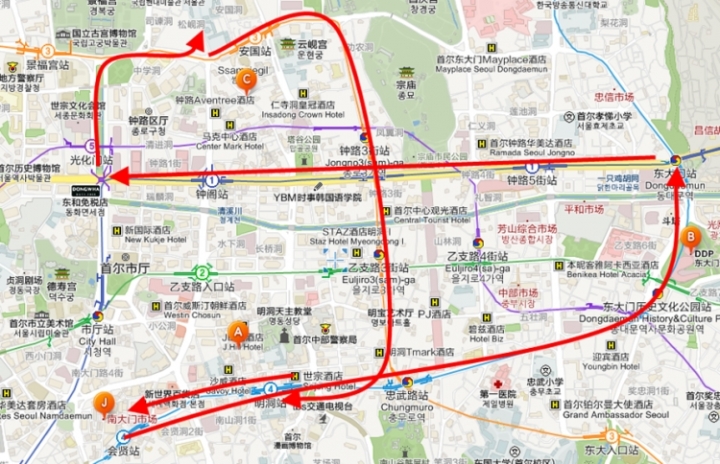 [遊記]2016冷吱吱首爾之旅(第二天_2016/1/18)