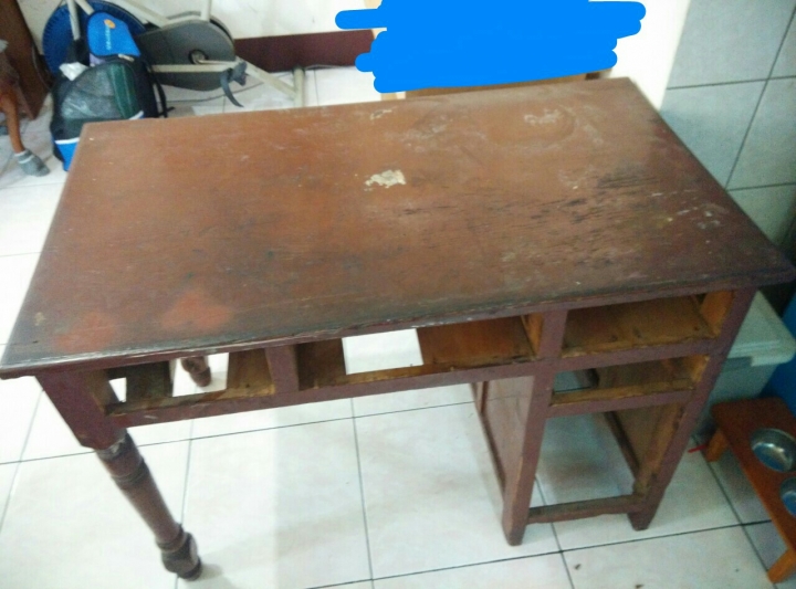 廢棄書桌整修
