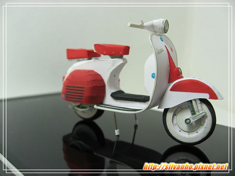 紙模 - Vespa150