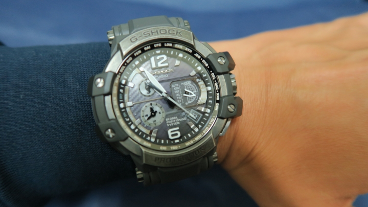 [開箱] CASIO G-SHOCK GPS+電波 & 鋼鐵人