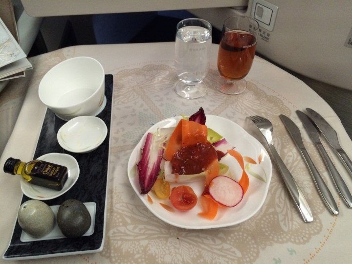 LAX回TPE EVA皇璽桂冠艙