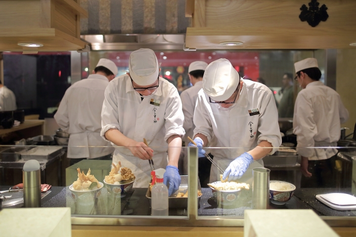 金子半之助天丼體驗之旅@微風台北車站店