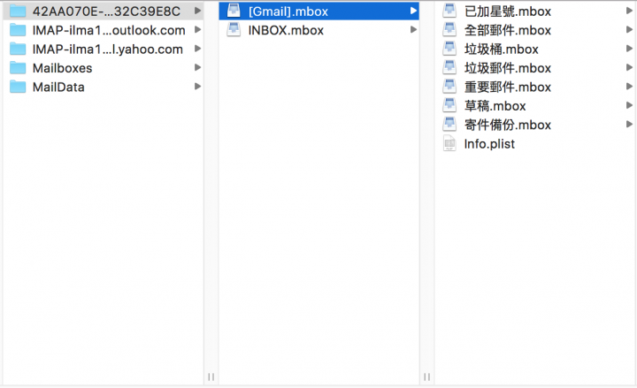不小心刪了Apple mail 裡的Gmail 封存,但有time machine 請問有救嗎？？？