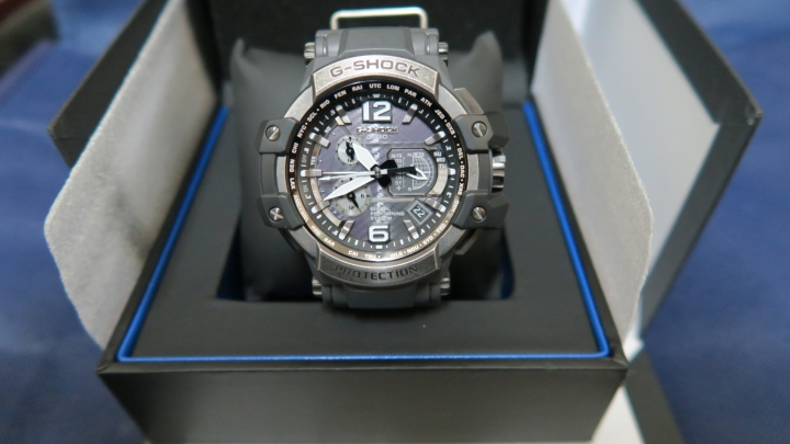 [開箱] CASIO G-SHOCK GPS+電波 & 鋼鐵人