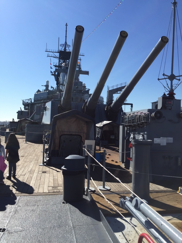 USS BB-61 IOWA 美國海軍愛荷華號紀念艦