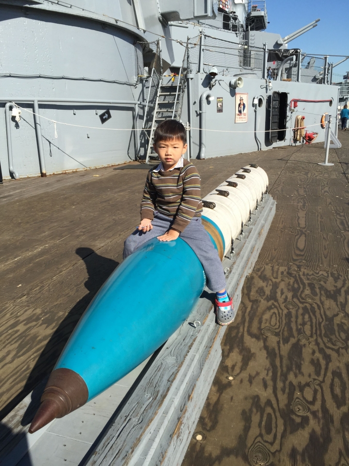 USS BB-61 IOWA 美國海軍愛荷華號紀念艦