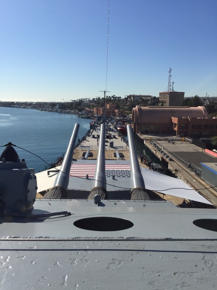 USS BB-61 IOWA 美國海軍愛荷華號紀念艦