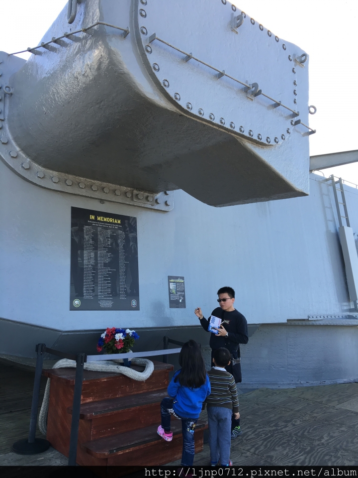 USS BB-61 IOWA 美國海軍愛荷華號紀念艦