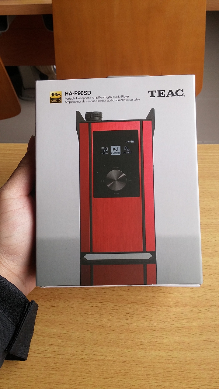 [開箱] TEAC HA-P90SD - 附贈播放功能的超值DAC