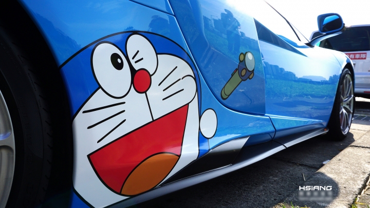 找回童年的純真回憶，McLaren 675LT Doraemon Edition 多啦a夢彩繪版