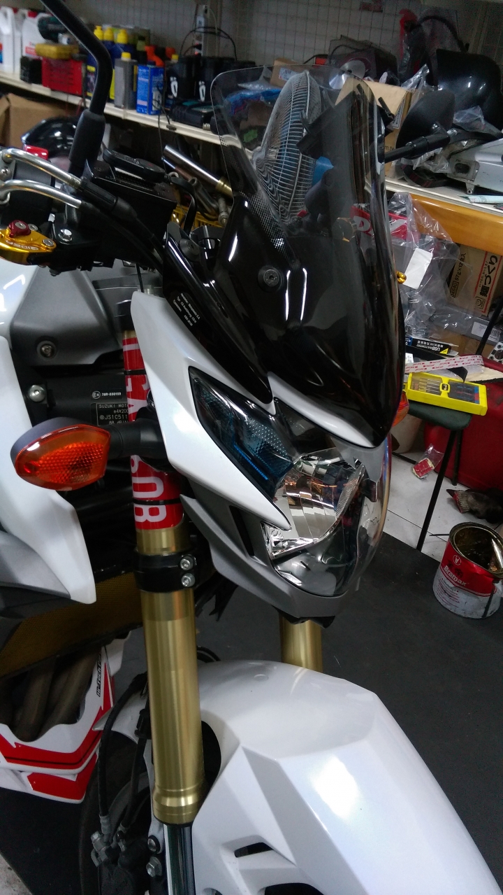 GSR 750 小改外觀
