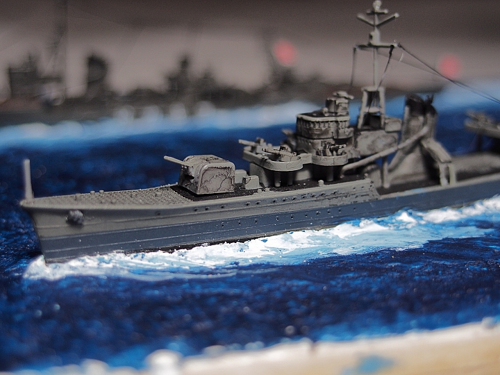 青島文化教材 1/700驅逐艦 雪風號及丹陽艦
