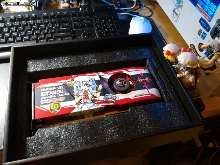 久違的痛顯示卡製作，東方紅魔GTX990痛顯卡完工