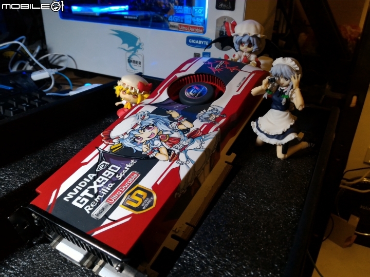 久違的痛顯示卡製作，東方紅魔GTX990痛顯卡完工