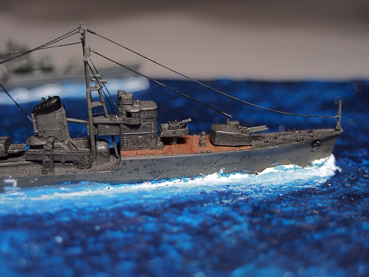 青島文化教材 1/700驅逐艦 雪風號及丹陽艦