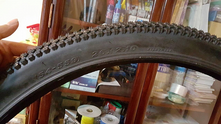 單車輪胎變型