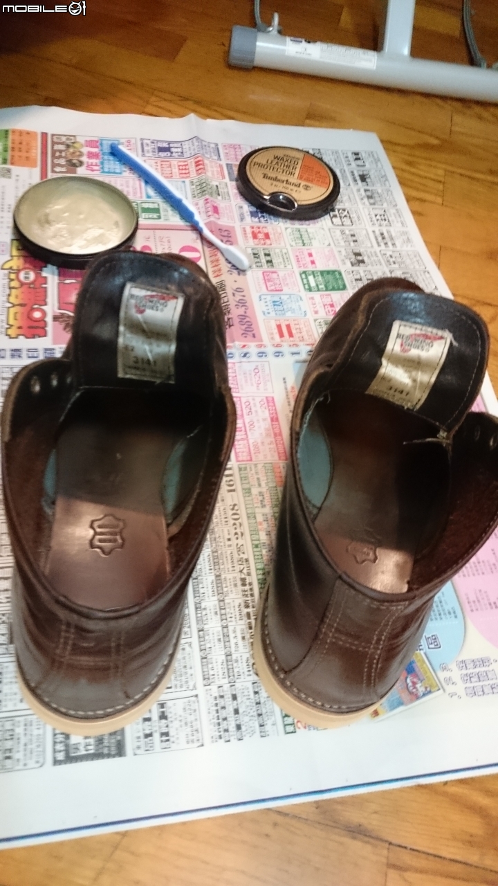 簡易分享 RED WING 3141換底