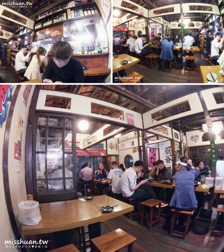 捷運西門站美食．大村武串燒居酒屋 萬華店．西門町串烤宵夜．小酌聊天．日式老舊建築