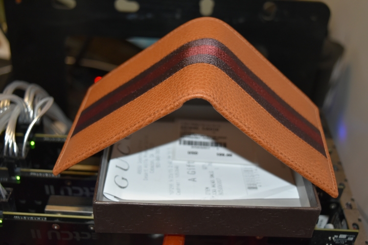 Gucci男用短夾開箱 神馬~~109USD