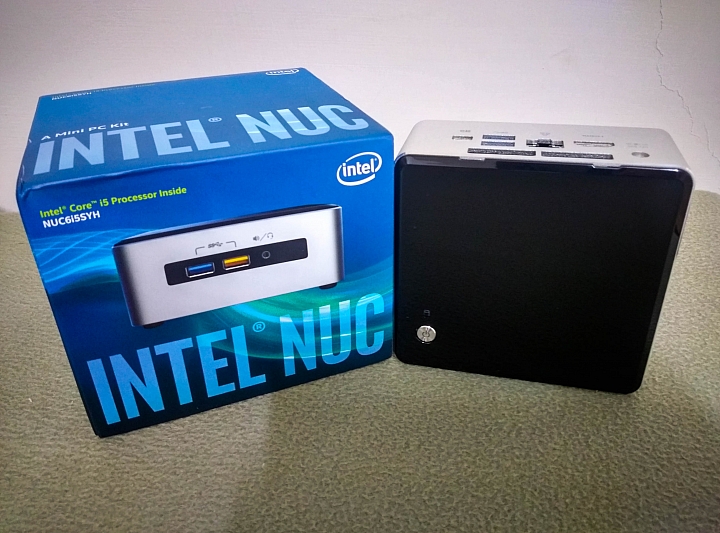 【開箱】Intel 小巧電腦 第六代NUC NUCi5SYH 開箱