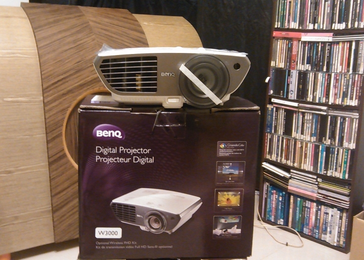 打造標準的光與影-Benq W3000開箱