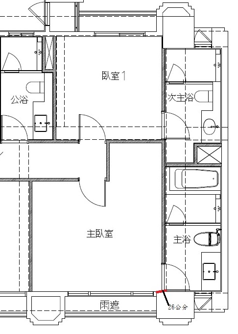 請教主臥格局要如何改會比較好？