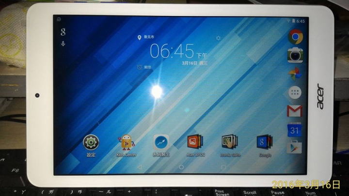 ACER Iconia One 8 (B1-850-K0ZG) 8吋四核IPS(WiFi版/16G/藍)
