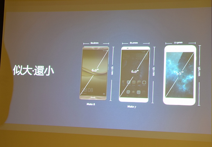 冰芯低耗 金屬工藝 超高屏佔 華為 HUAWEI MATE 8 花粉超值體驗