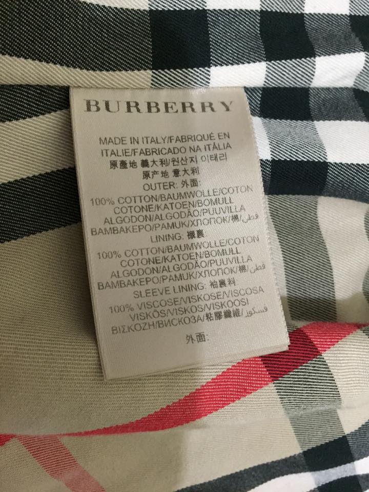 BURBERRY 蜜糖色風衣開箱兼瑕疵討論