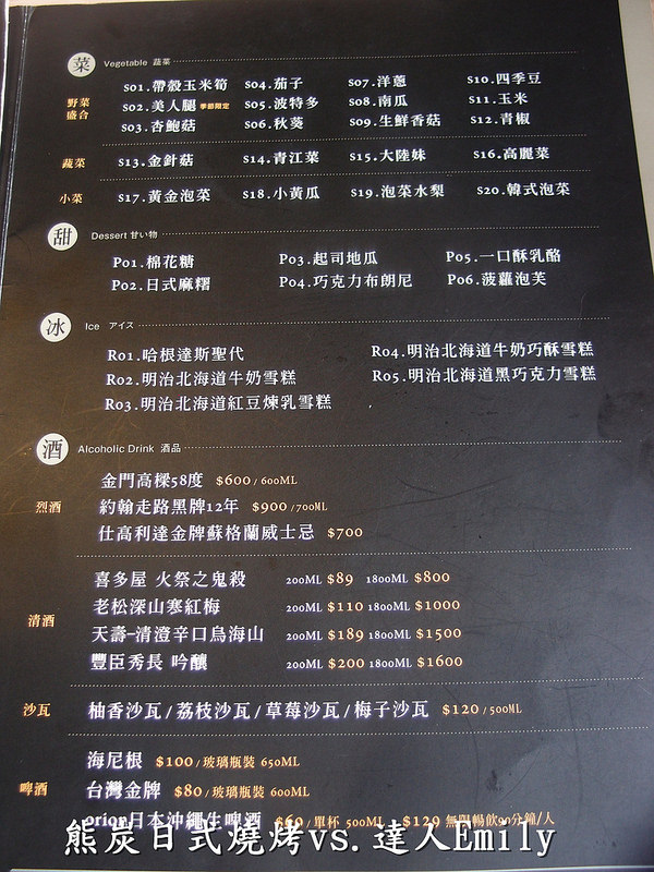 【彰化美食】熊炭日式燒烤/鍋物/壽司吃到飽,9~799吃遍高級食材,c/p值超高喔!