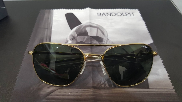 [開箱]RANDOLPH軍用太陽眼鏡By上目眼鏡