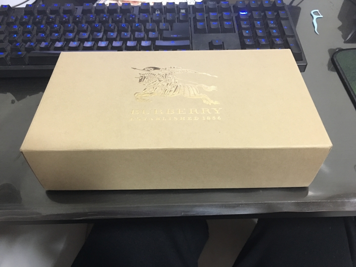 BURBERRY Continental Horseferry格紋長夾開箱