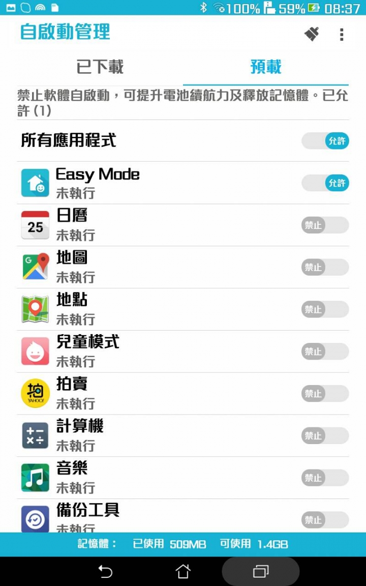 ASUS ZenPad 8.0 Z380C 待機時間不到30小時，算正常嗎？