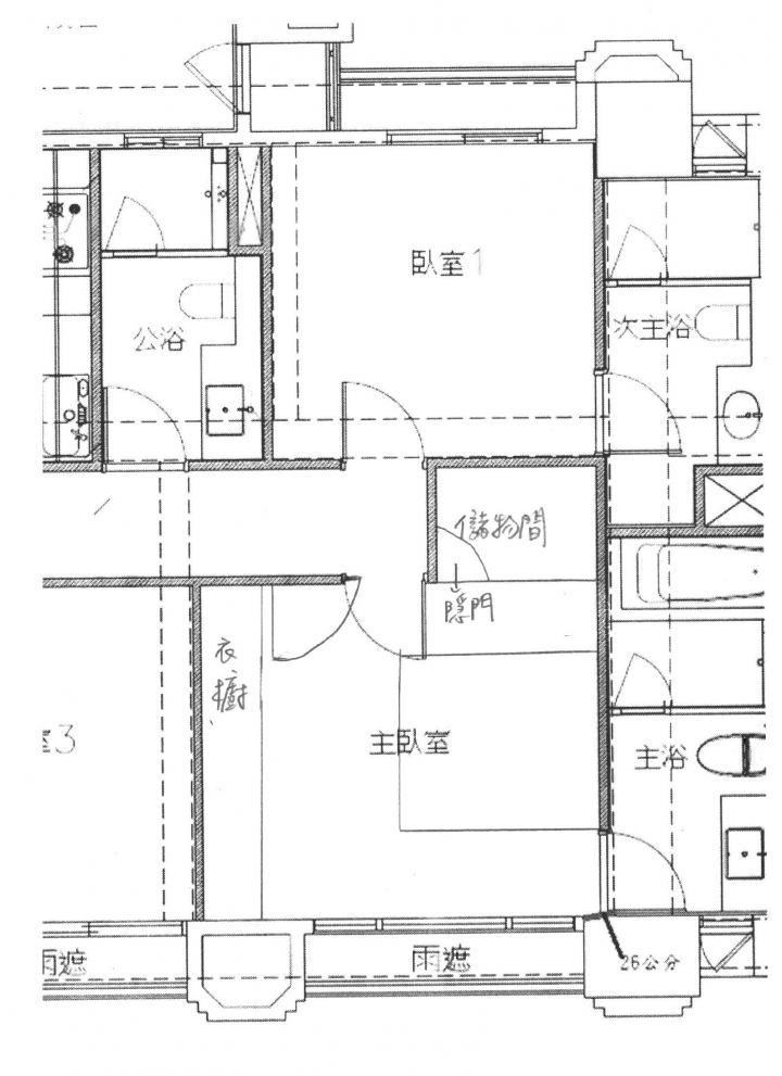 請教主臥格局要如何改會比較好？
