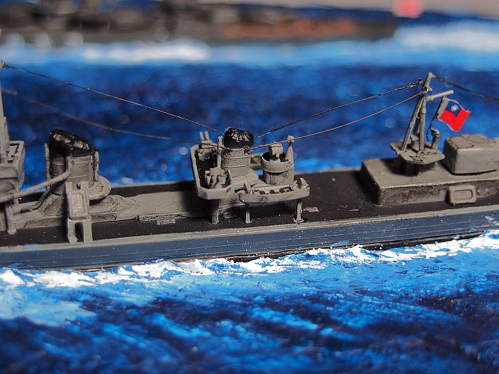 青島文化教材 1/700驅逐艦 雪風號及丹陽艦