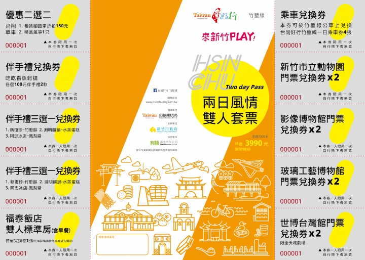 低碳旅遊、小資族、背包客遊新竹的新選擇-台灣好行竹塹線