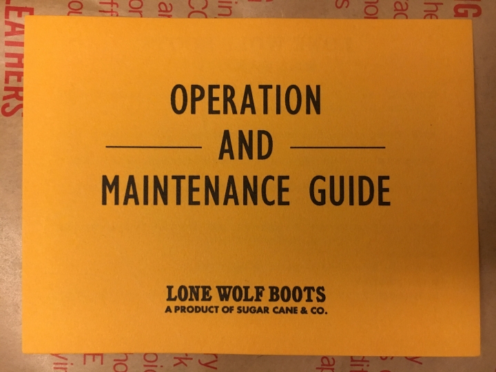 [開箱+遊記] 京阪牛圈巡禮之藍著堂奇緣之二 Lone Wolf Mechanic Boots