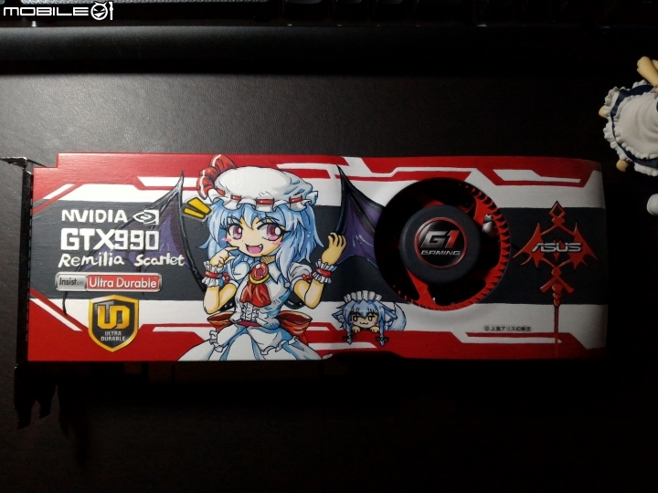 久違的痛顯示卡製作，東方紅魔GTX990痛顯卡完工
