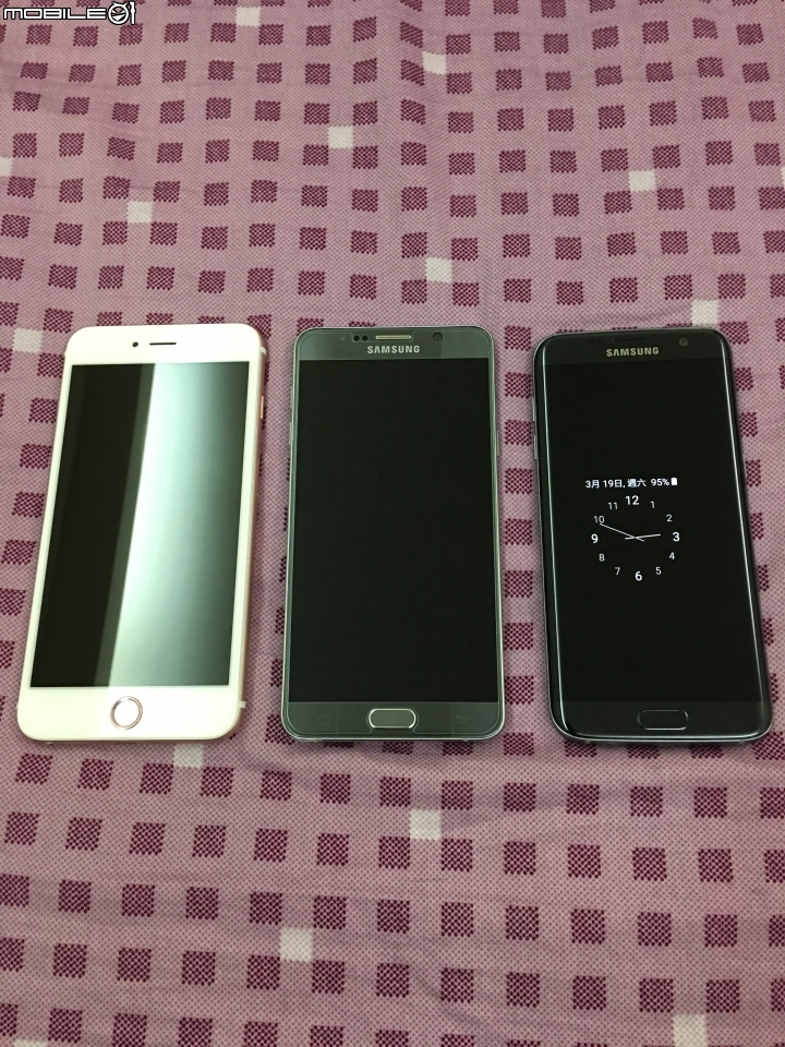 機皇 5.5吋 5.7吋外觀比較