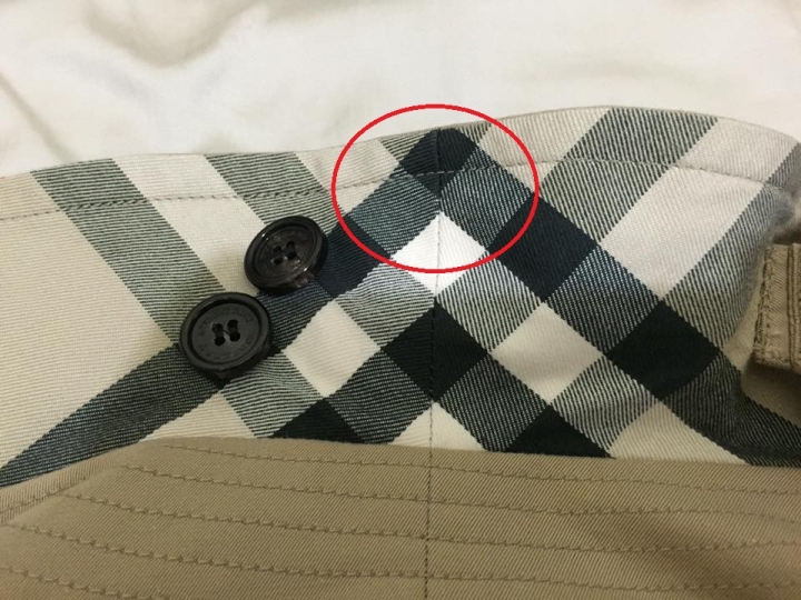 BURBERRY 蜜糖色風衣開箱兼瑕疵討論