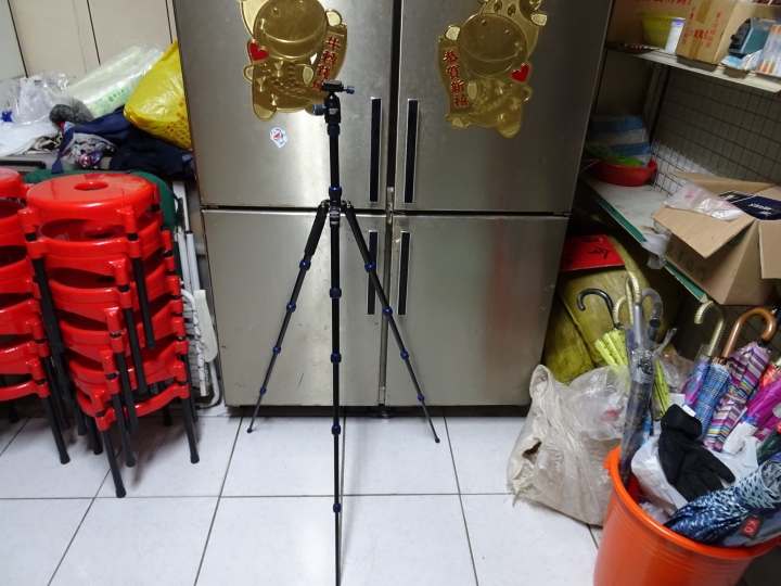 WINER 601 鋁鎂合金腳架開箱(炫彩藍)