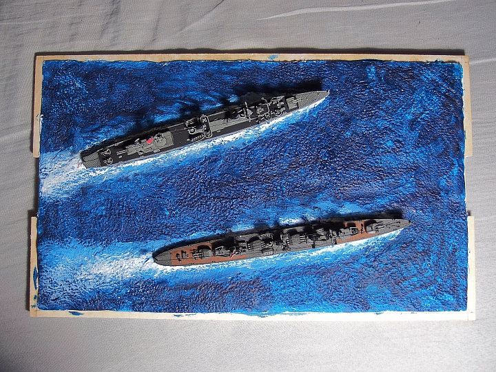 青島文化教材 1/700驅逐艦 雪風號及丹陽艦