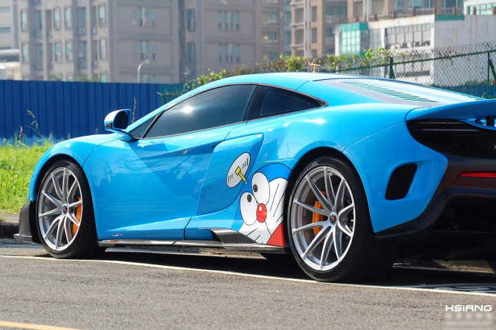 找回童年的純真回憶，McLaren 675LT Doraemon Edition 多啦a夢彩繪版