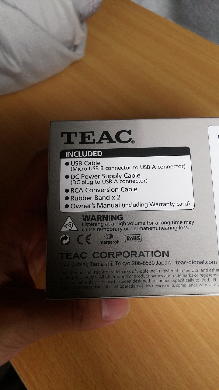 [開箱] TEAC HA-P90SD - 附贈播放功能的超值DAC