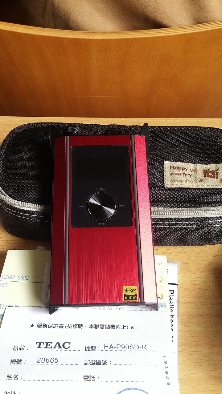 [開箱] TEAC HA-P90SD - 附贈播放功能的超值DAC